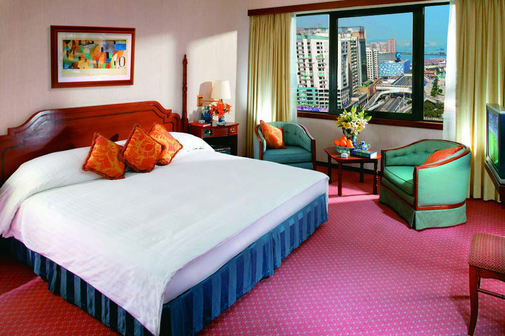 Hotel Grand Lapa Macao Exterior foto A room at the hotel