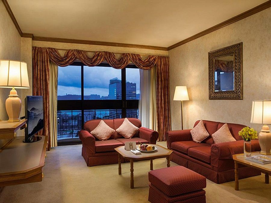 Hotel Grand Lapa Macao Exterior foto Living room